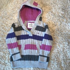 Tommy Hilfiger Button-Up Sweater 18 months